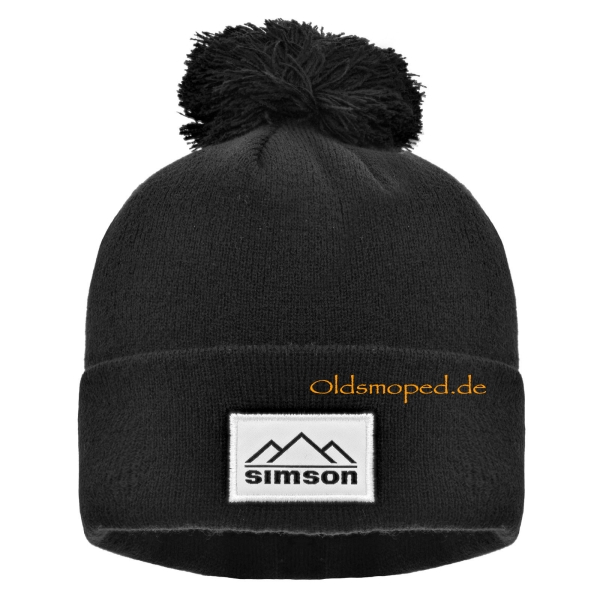 Wintermütze (schwarz), SIMSON Suhler Berge